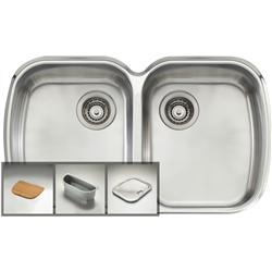 Oliveri Double Bowl Undermount