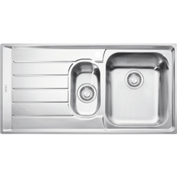 Franke 1+1/4 Bowl Left Hand Drainer Sink Kit