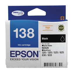 Epson 138 XL Black Ink Cartridge