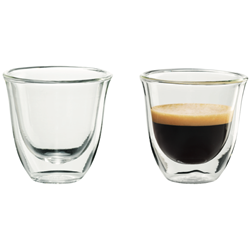DeLonghi Espresso Thermo Glasses 2 Pack