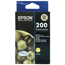 Epson 200 DURABrite Yellow Ink Cartridge