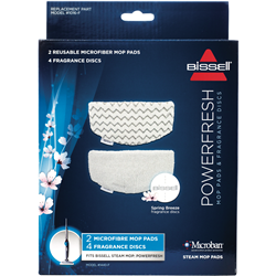 Bissell Powerfresh Replacement 2 Pads 4 discs