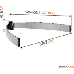 Vogels A/V Shelf to Suit Cable Channel 10
