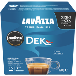 Lavazza DEK CRESMOSO Coffee Capsules 16PK
