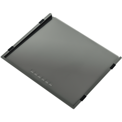 Hafele Squareline Drainer Tray - Linen - Gun Metal