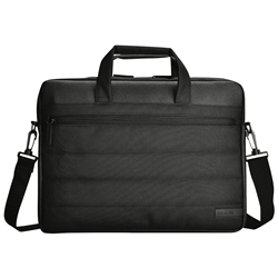 AGVA 15.6 Quilto Laptop Briefcase Black