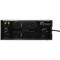 Crest 6 Socket AV Surge Protect Powerboard