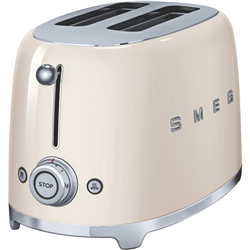 Smeg 50's Style 2 Slice Toaster Cream
