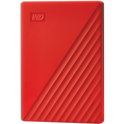 Western Digital 2TB My Passport Portable HDD (Red)