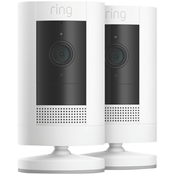 Ring 2-Pack Outdoor Camera (Stick Up Cam) Battery (White)