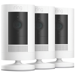 Ring 3-Pack Outdoor Camera (Stick Up Cam) Battery (White)