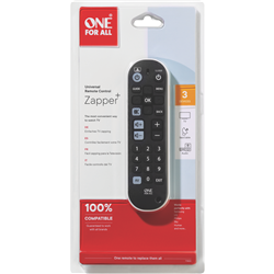 One For All TV Zapper Plus Universal Remote