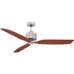 Mercator 130cm Savannah Brushed Chrome Ceiling Fan