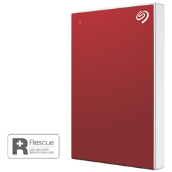 Seagate 1TB One Touch Portable HardDrive (Red)