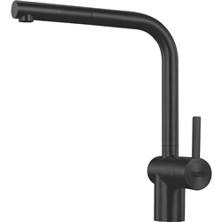 Franke Franke Atlas Neo Pullout Tap inc Vegie Spray Black Steel