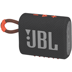 JBL Go 3 Mini Bluetooth Speaker - Black Orange