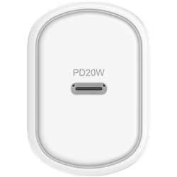 Cygnett 20W USB-C PD Wall Charger (White)