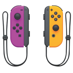 Nintendo Switch Joy-Con Pair Neon Purple & Orange