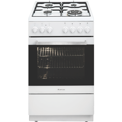 ARTUSI 54cm Upright Gas Cooker White