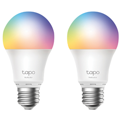 TP-LINK Tapo Smart Colour Light Bulb (E27) 2-pack