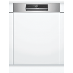 Bosch Series 8 60cm Semi Integrated Dishwasher Stainless Steel Panel