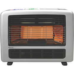 Rinnai Granada 252 25MJ Silver NG Heater Unflued