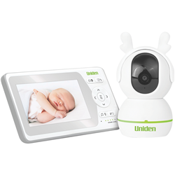 Uniden Wireless Pan+Tilt Baby Monitor with 4.3 Colour Monitor