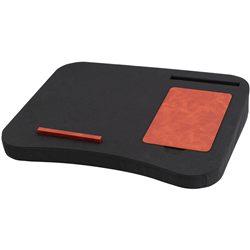 Out Of Office Fabric Laptop Lap Desk (Black)