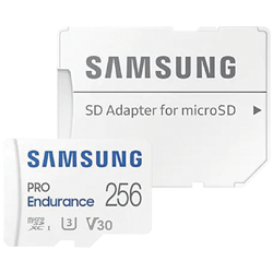 Samsung 256GB Micro SDXC Pro Endurance UHS-1 Class 10 Memory Card