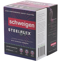 Schweigen 150mm Steelflex Ducting 4M