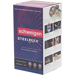 Schweigen 150mm Steelflex Ducting 6m