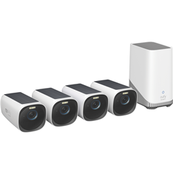 eufy Security Eufycam 3  (4 Pack) & Homebase 3