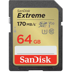Sandisk Extreme SDXC 64GB SD Memory Card