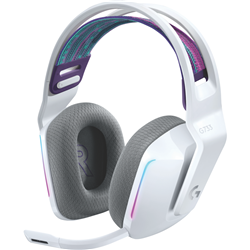 Logitech G733 Lightspeed Wireless RGB Gaming Headset (White)