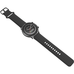 Ryze Flex Smartwatch Dark Grey - Black Strap