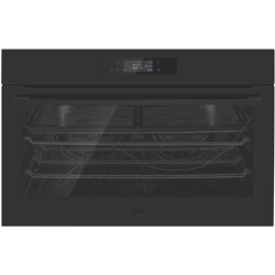 AEG 90cm SenseCook Multifunction 16 Matte Black Oven