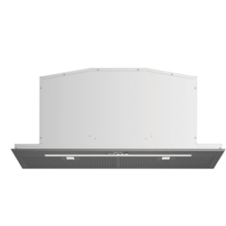 AEG 86cm Integrated Rangehood Dark Stainless Steel