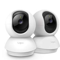 TP-LINK Tapo 3MP Pan/Tilt Wi-Fi Camera (2-pack)