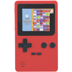 Techxtras 152-in-1 Retro Hand-Held Games Console (Red)
