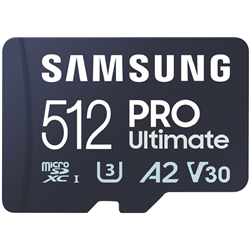 Samsung 512GB Pro Ultimate Micro SD Memory Card