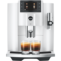 JURA E8 Piano White INTC
