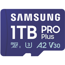Samsung 1TB Micro SDXC Pro Plus Memory Card