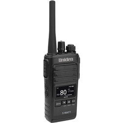 Uniden 5 Watt UHF Splashproof CB Handheld Radio