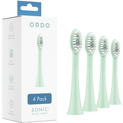 Ordo Sonic Brush Heads 4Pk Mint Green/Sage