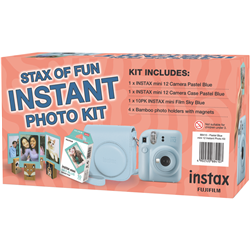 Instax Mini 12 Festive Bundle - Blue