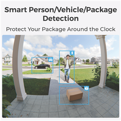 Reolink Wireless Battery Doorbell 2K with Chime