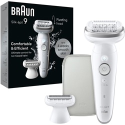 Braun Silk-Epil 9 Epilator Wet And Dry Silver