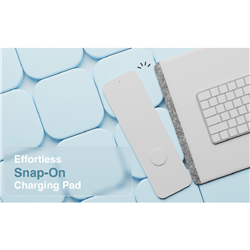 Laser ChargeCore Wireless Charging Desk Mat (Grey)