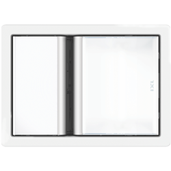 IXL Tastic Luminate Single 3 in 1 Bathroom Heater Exhaust Fan & Light - White
