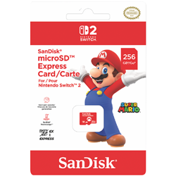 Nintendo SanDisk microSD Express Card 256GB for Nintendo Switch 2